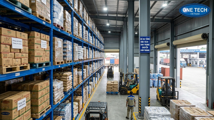Kệ pallet Lào Cai cho kho trung chuyển Kệ pallet Lào Cai dùng trong kho trung chuyển hàng hóa