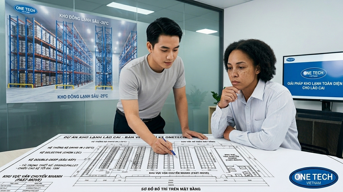 Tư vấn kệ kho lạnh Lào Cai theo mặt bằng và tải trọng thực tế