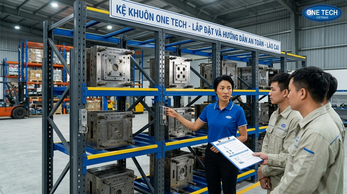 Bàn giao Kệ Khuôn Lào Cai sau lắp đặt và hướng dẫn sử dụng an toàn