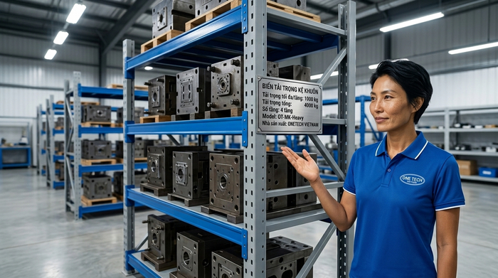 Biển tải trọng và nghiệm thu kệ khuôn trước khi đưa vào sử dụng