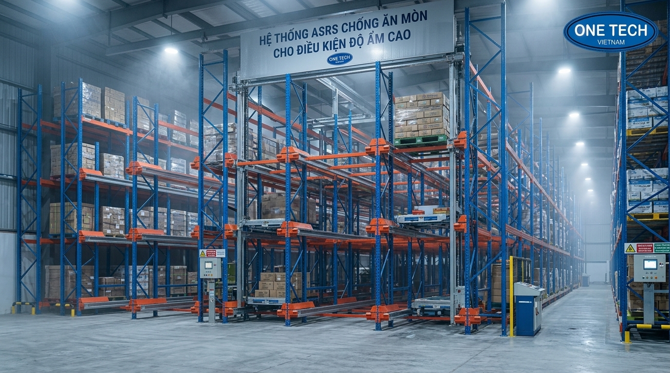 Chống ăn mòn kệ kho ASRS Lào Cai Giải pháp chống ăn mòn cho kệ kho ASRS trong môi trường sương mù Lào Cai
