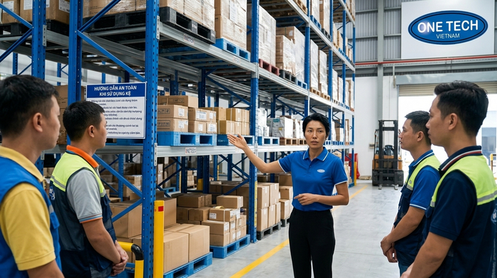 Đào tạo vận hành kệ kho trung chuyển Đào tạo quy trình vận hành kệ kho trung chuyển an toàn cho nhân sự kho