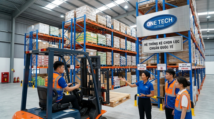Đào tạo vận hành xe nâng trong kho kệ Selective Đào tạo quy trình vận hành xe nâng trong kho kệ Selective