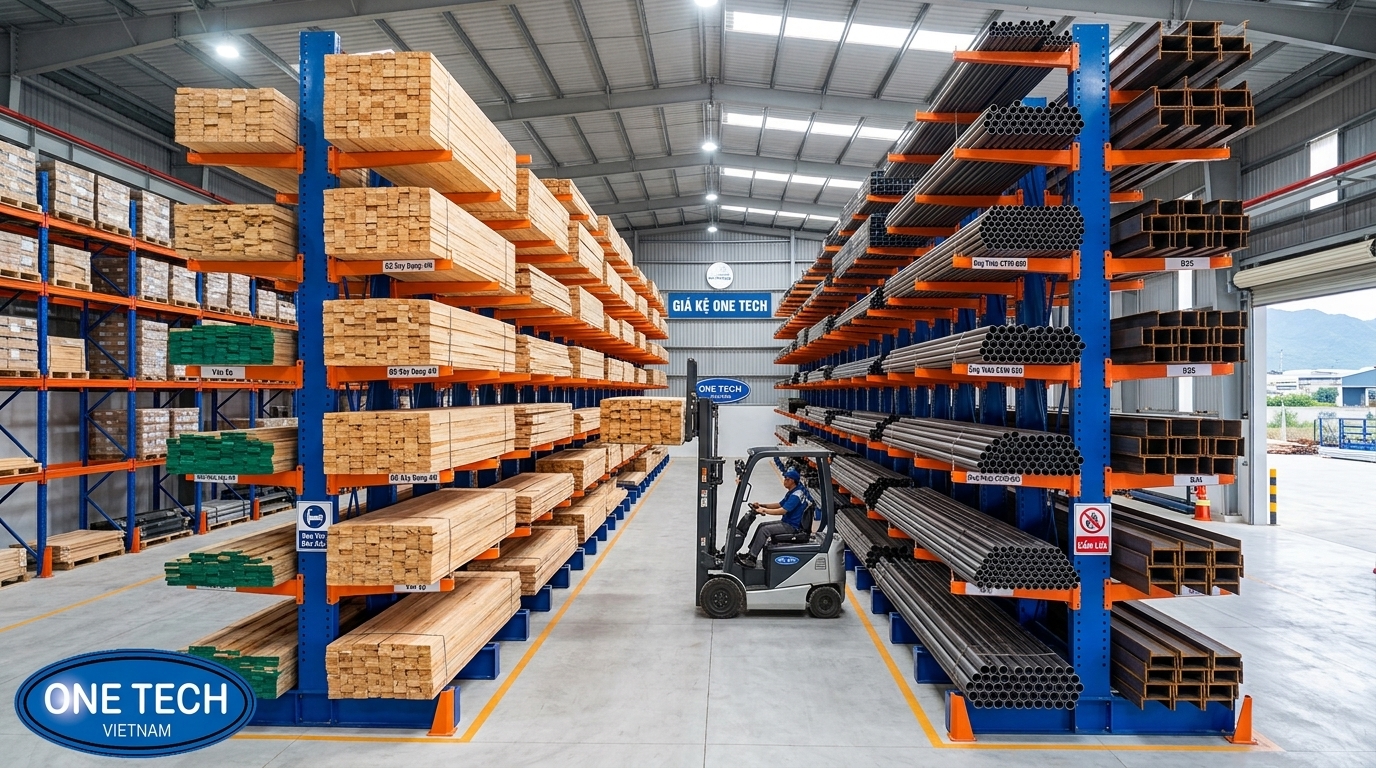 Kệ tay đỡ tận dụng chiều cao nhà kho Kệ tay đỡ tận dụng chiều cao nhà kho tại Lào Cai