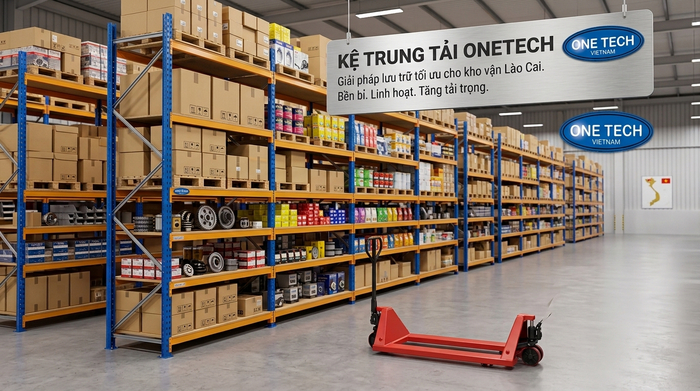 Kệ trung tải cho kho trung chuyển Lào Cai Kệ trung tải Lào Cai cho kho trung chuyển hàng thùng và hàng kiện