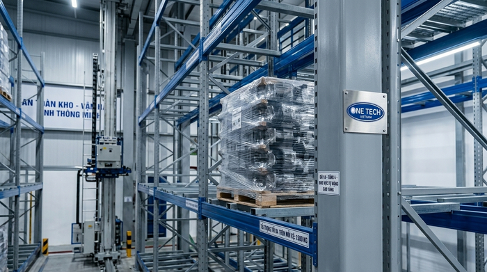 Kiểm tra tải trọng pallet cho Stacker-Crane Kiểm tra tải trọng pallet trước khi thiết kế Stacker-Crane