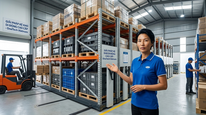 Tư vấn kệ kho di động Lào Cai trực thuộc tập đoàn OneTech