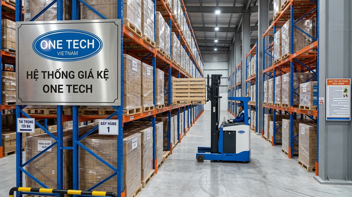 Xe nâng chuyên dụng cho kệ kho Lào Cai Xe nâng chuyên dụng vận hành cùng kệ kho thông minh Lào Cai trong kho pallet