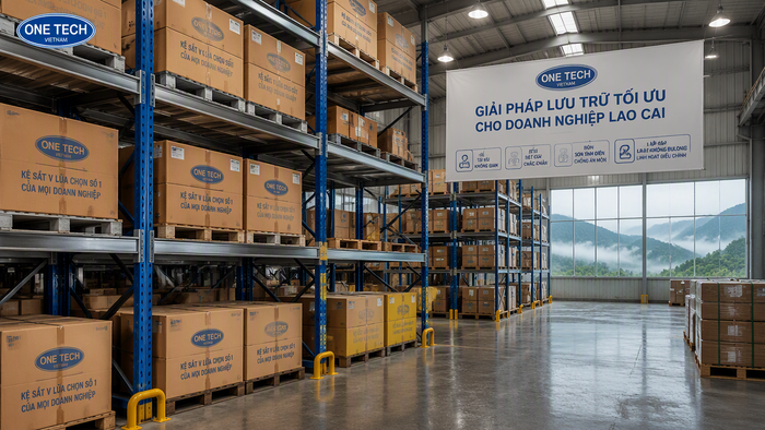 Thiết bị nhà kho Lào Cai tối ưu lưu trữ cho doanh nghiệp Thiết bị nhà kho Lào Cai với hệ thống kệ chứa hàng tối ưu diện tích